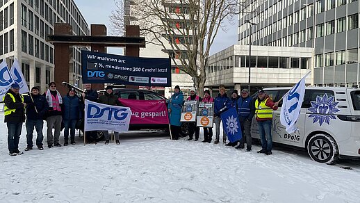 Vorbereitung Mahnwache